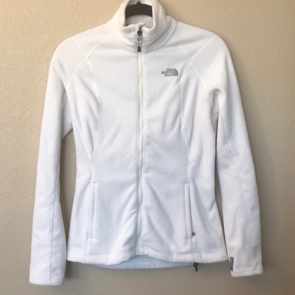 TNF White Fleece Jacket